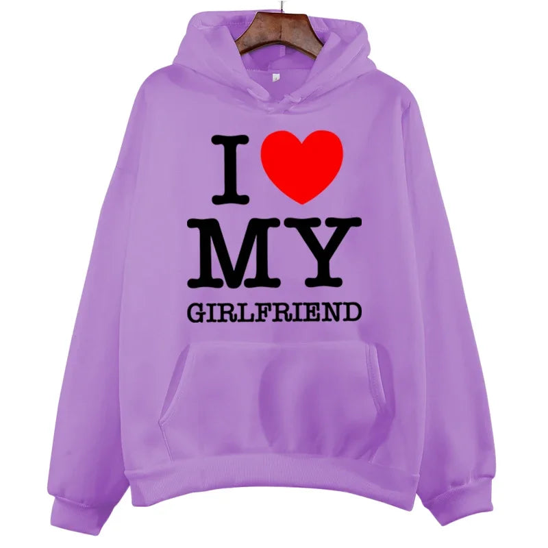 Boyfriend and Girlfriend Matching Hoodies