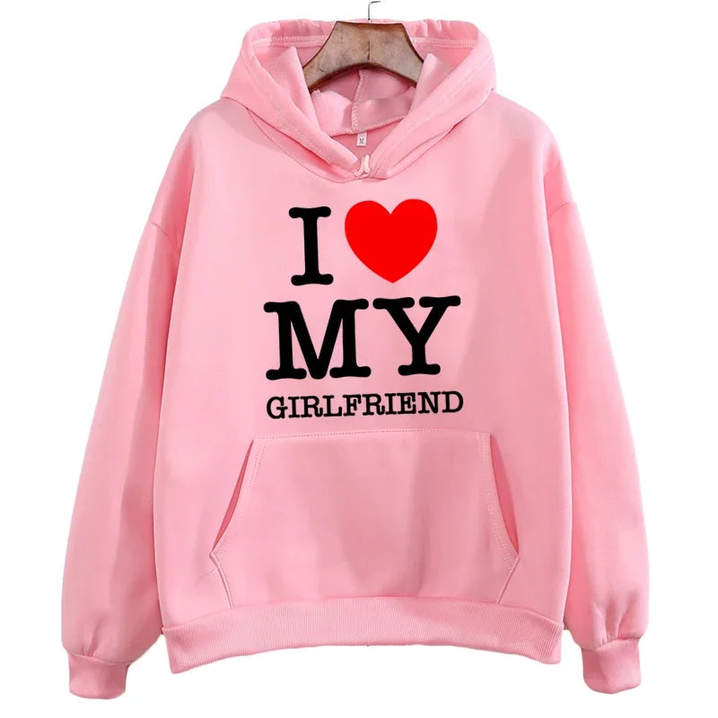 Boyfriend and Girlfriend Matching Hoodies