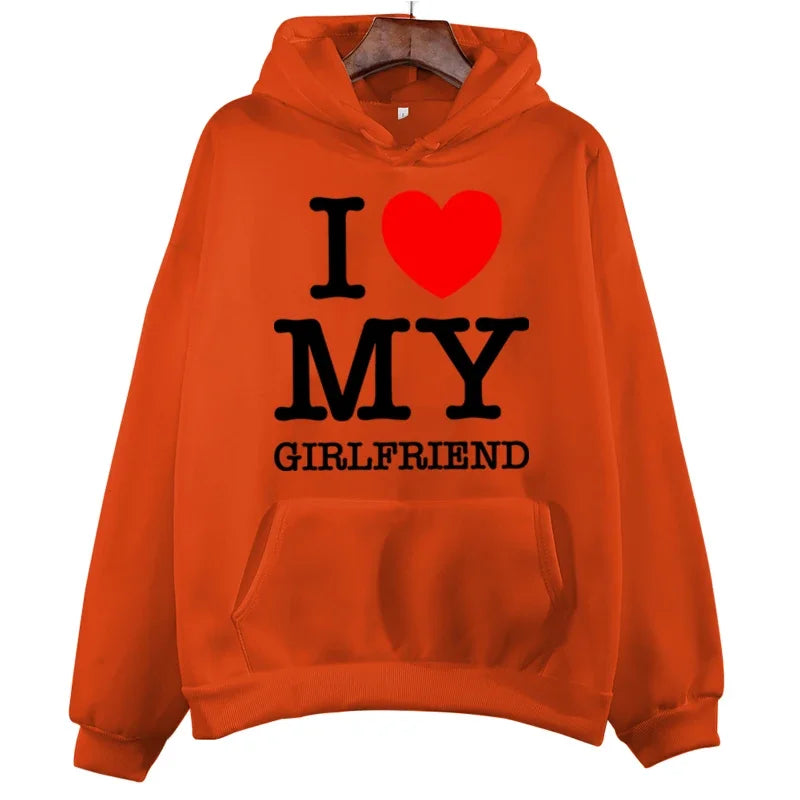 Boyfriend and Girlfriend Matching Hoodies