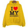 Boyfriend and Girlfriend Matching Hoodies