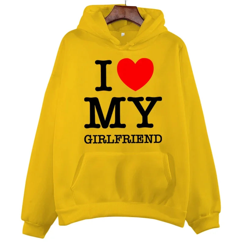 Boyfriend and Girlfriend Matching Hoodies