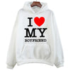 Boyfriend and Girlfriend Matching Hoodies