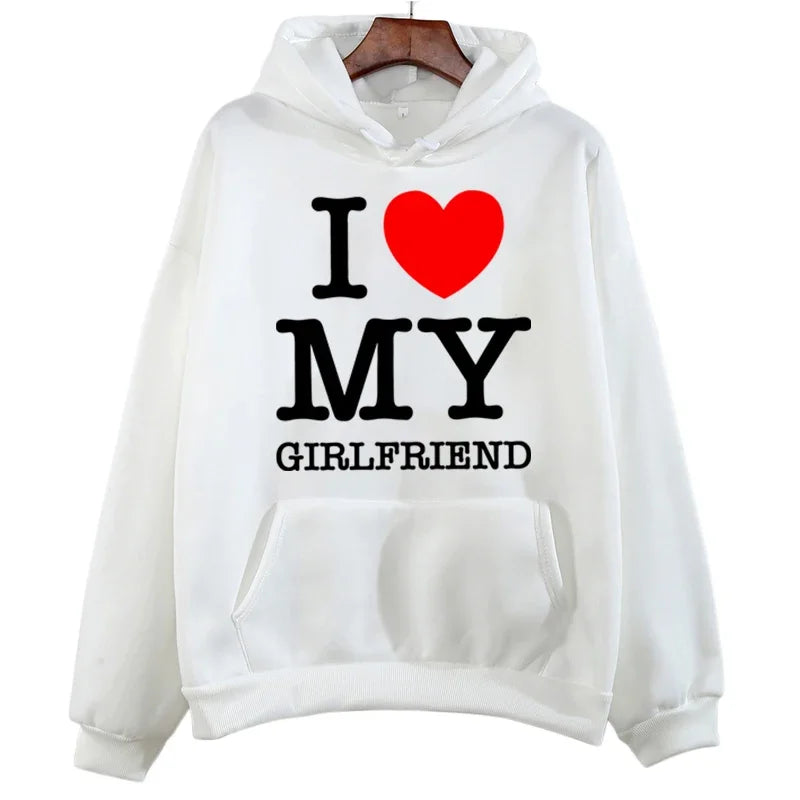 Boyfriend and Girlfriend Matching Hoodies