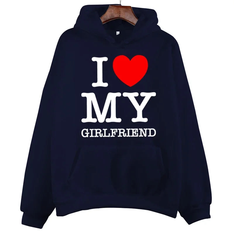 Boyfriend and Girlfriend Matching Hoodies