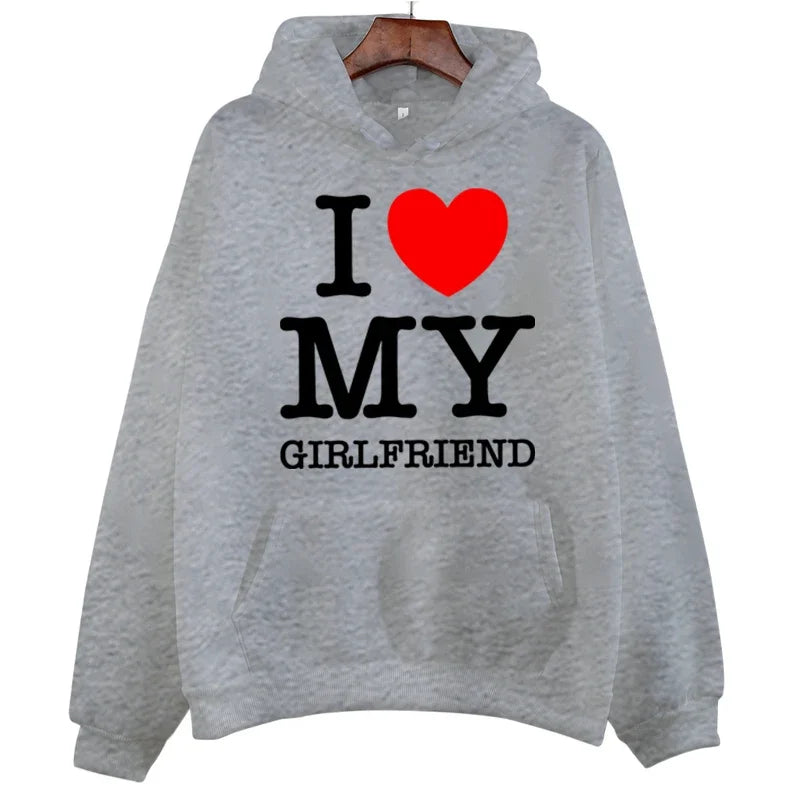 Boyfriend and Girlfriend Matching Hoodies