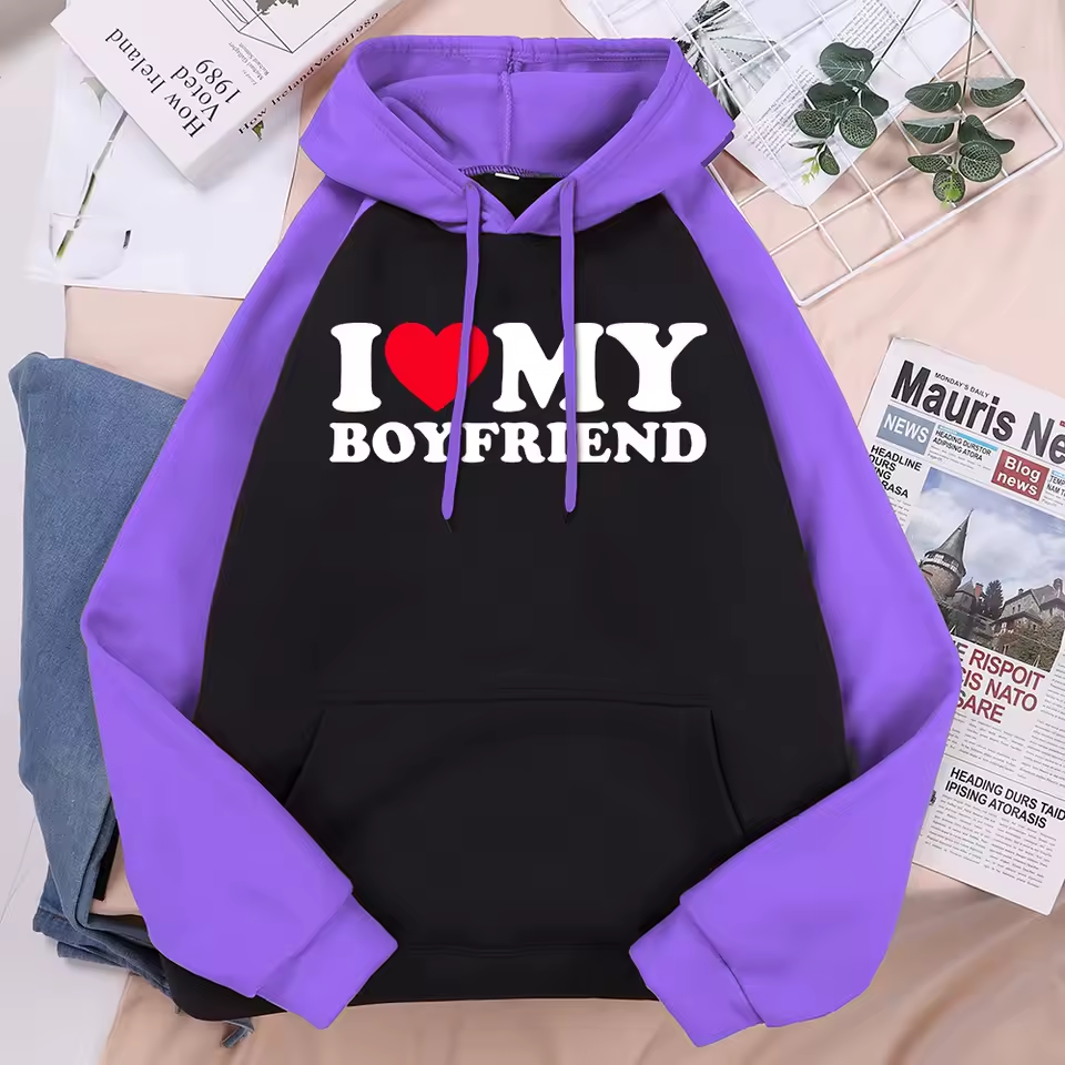 Boyfriend and Girlfriend Hoodies