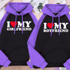 Boyfriend and Girlfriend Hoodies