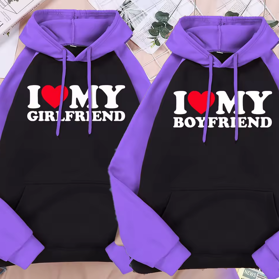 Boyfriend and Girlfriend Hoodies