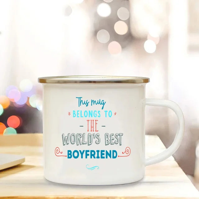 Boyfriend and Girlfriend Mugs