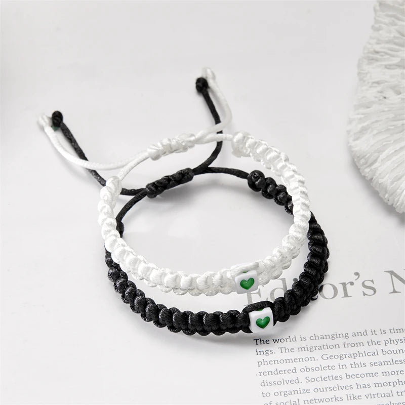 Braided Heart Bracelet