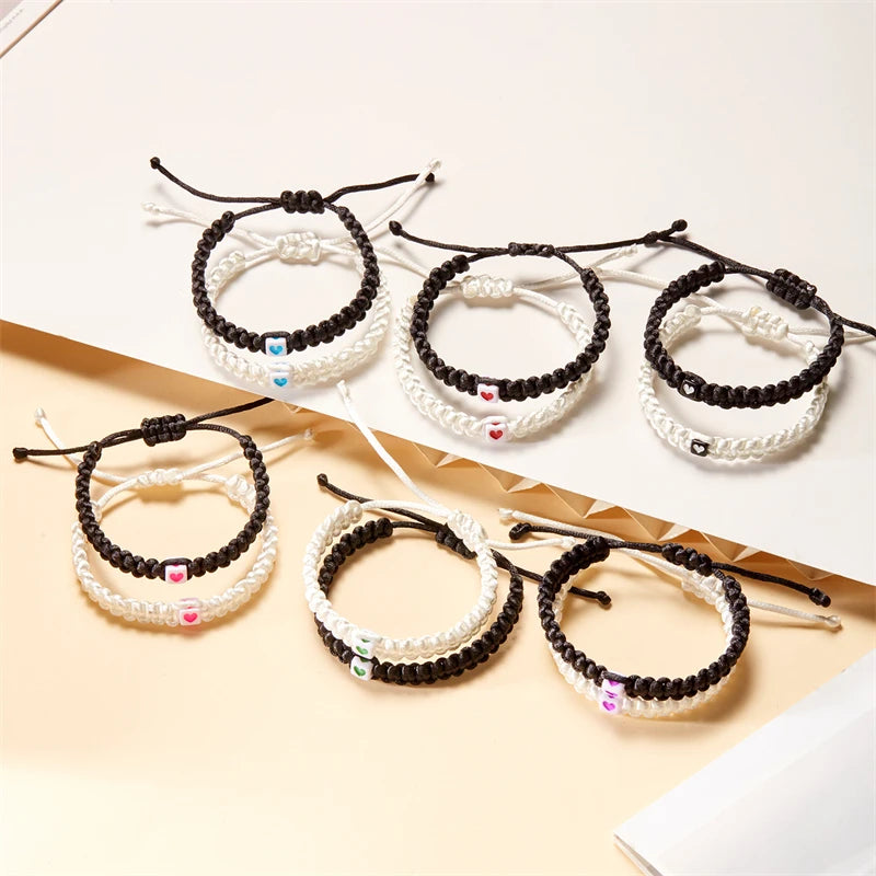 Braided Heart Bracelet