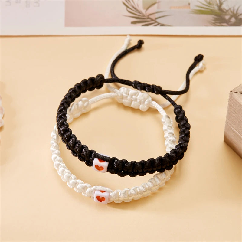 Braided Heart Bracelet