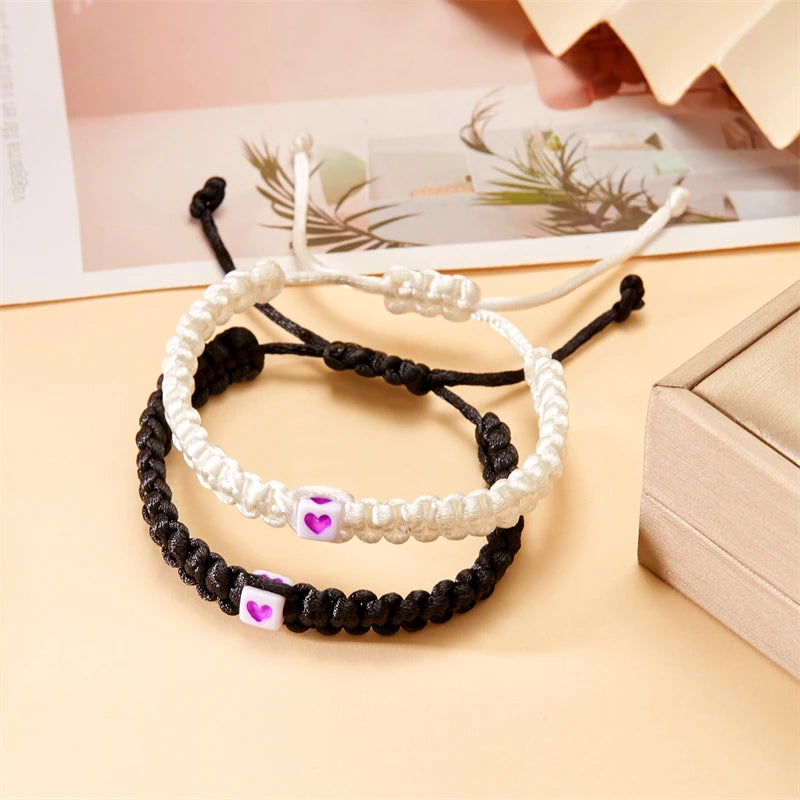 Braided Heart Bracelet