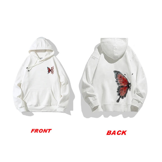 Butterfly Couple Hoodies