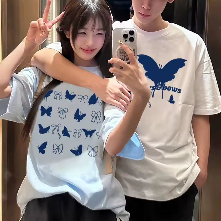 Butterfly Matching Shirt for Couples