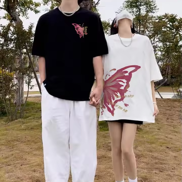Butterfly Matching Shirts | My Couple Goal