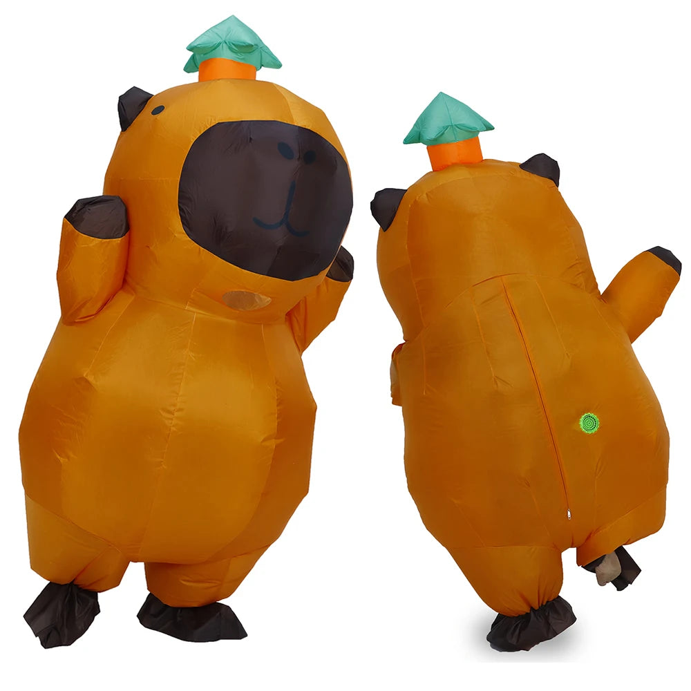 Capybara Couple Costume