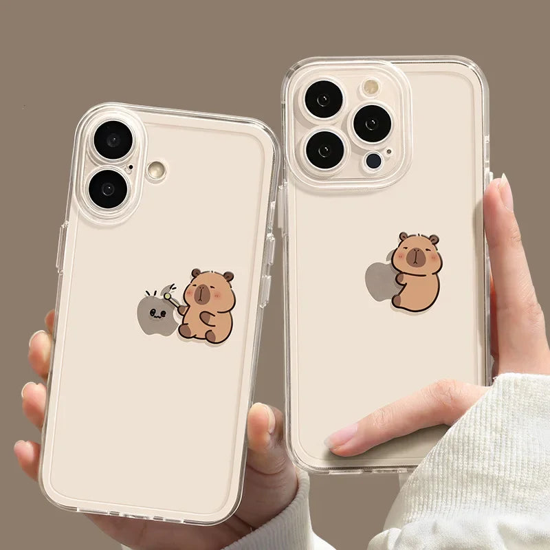 Capybara Couple Phone Cases