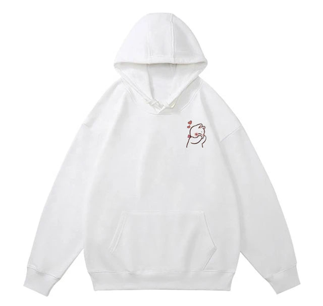 Cute sales white hoodies