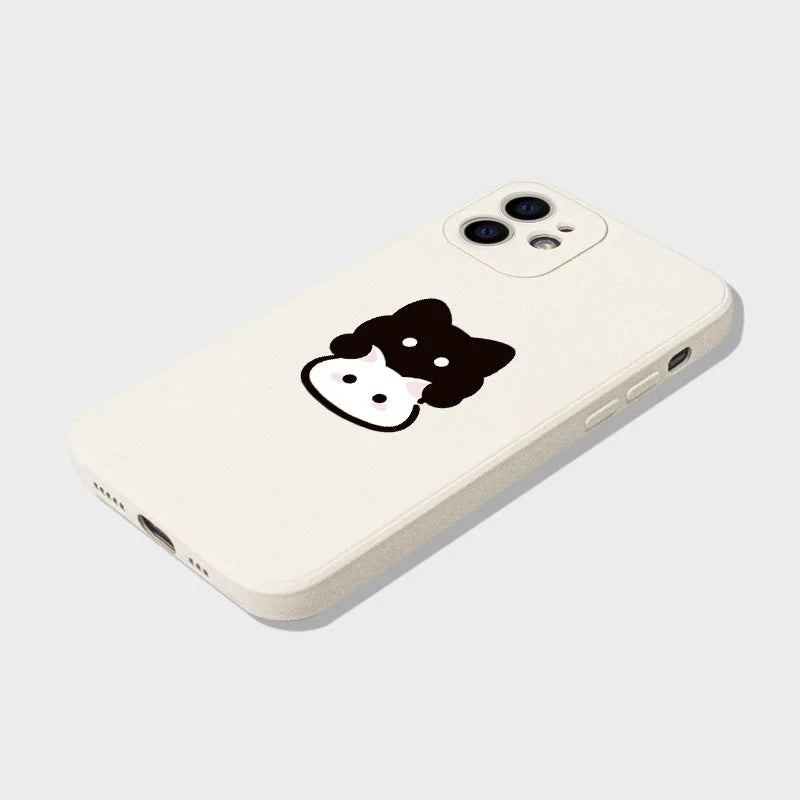 Cat Couple Matching Phone Case