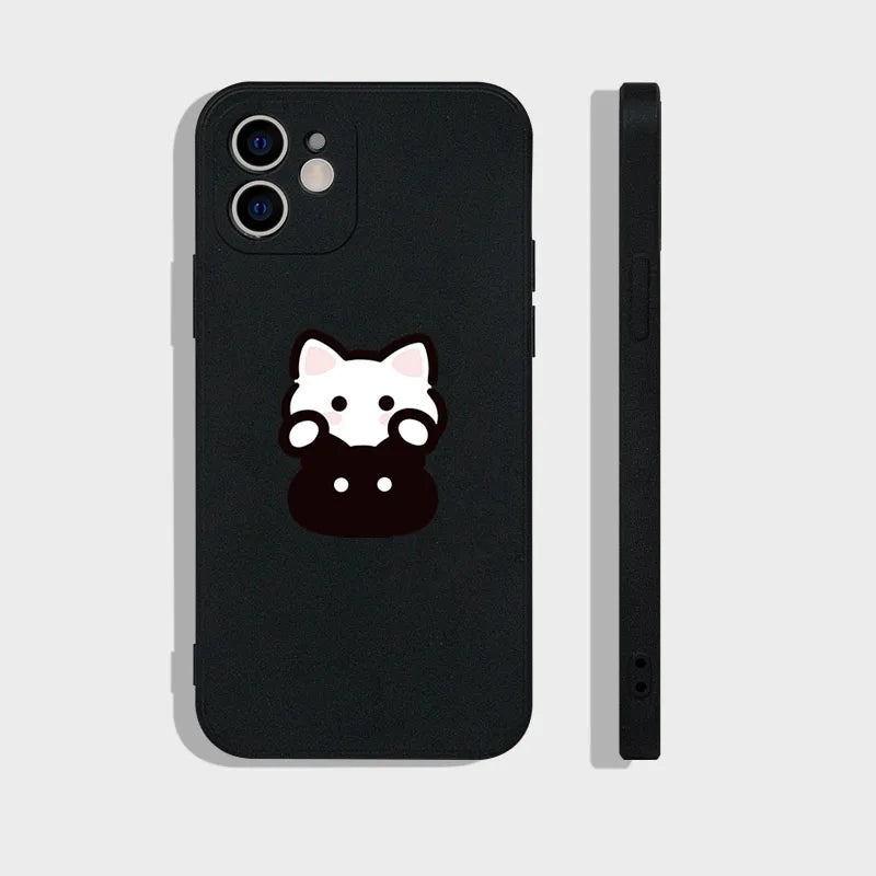 Cat Couple Matching Phone Case