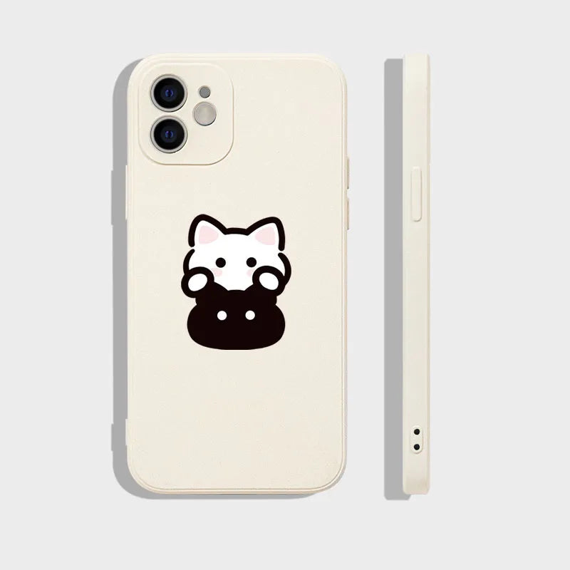 Cat Couple Matching Phone Case