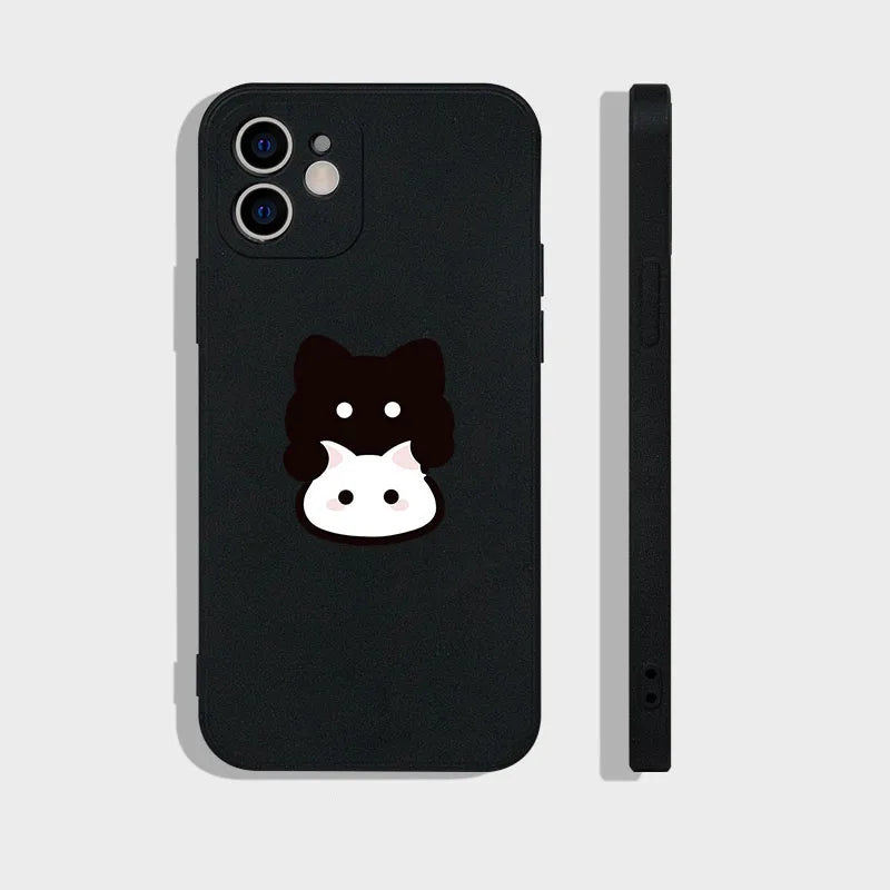 Cat Couple Matching Phone Case