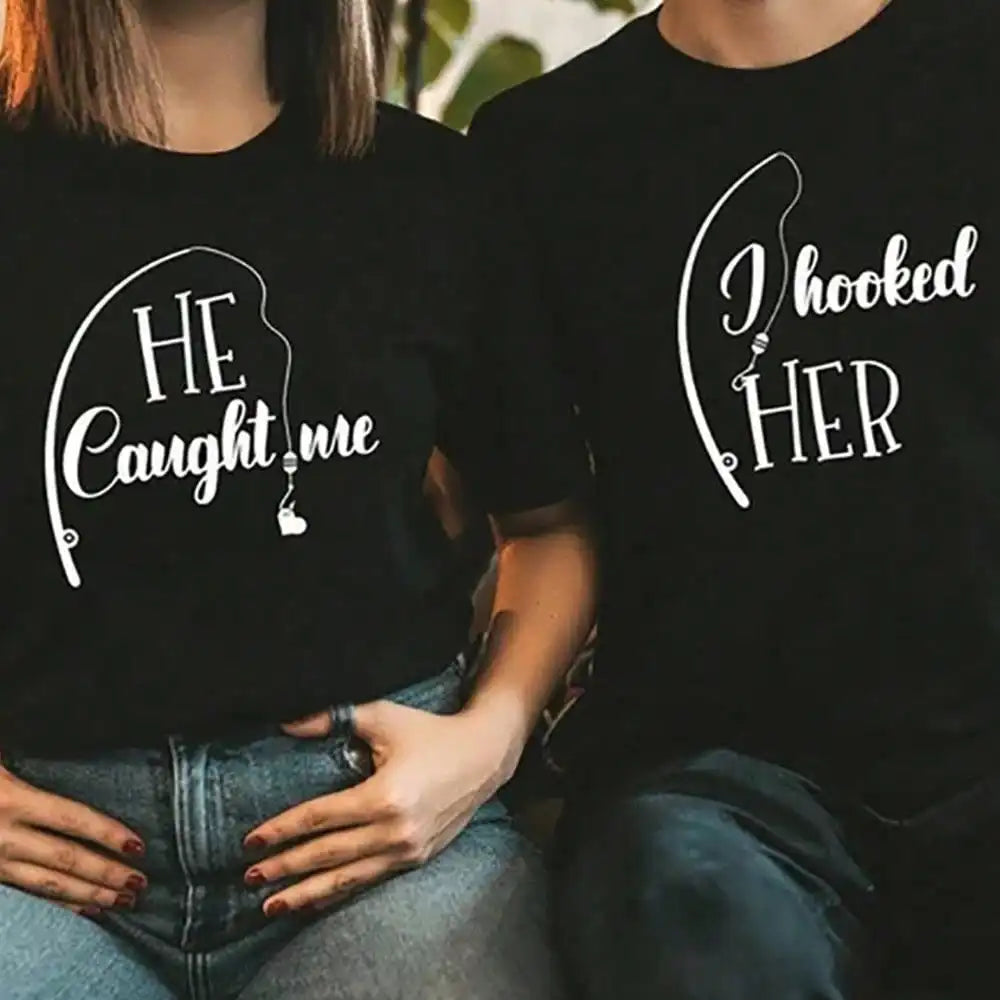 Caught Me Hooked Her Shirt Shirt