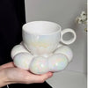 Ceramic Coffee Cup and Saucer Set