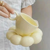 Ceramic Coffee Cup and Saucer Set
