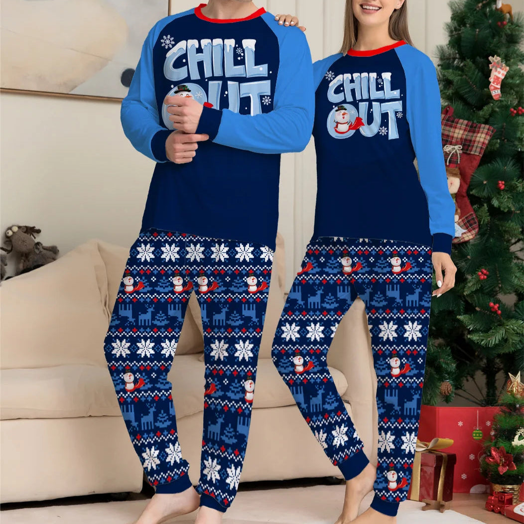 Chill Out Christmas Pajamas