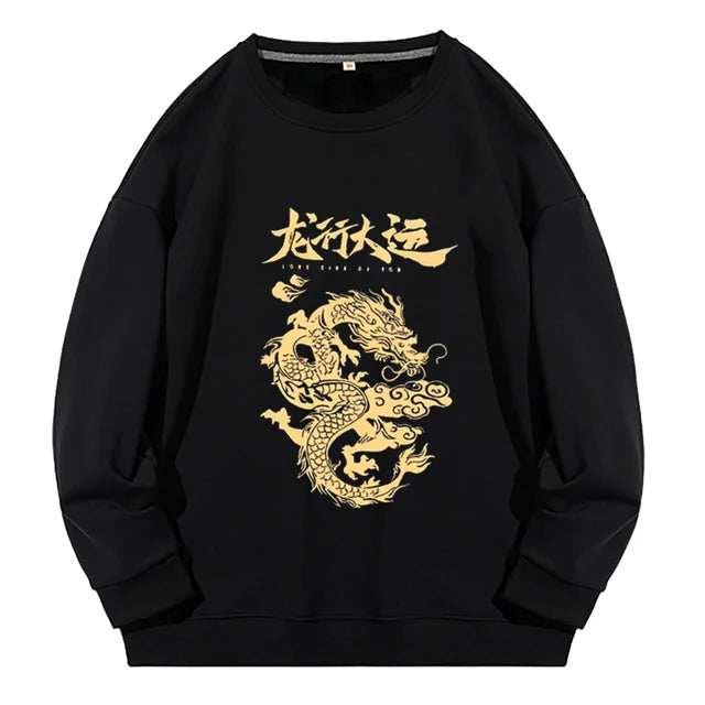 Chinese Dragon Sweatshirt for Couples