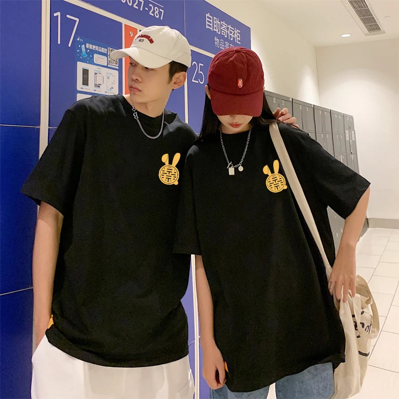 Chinese Rabbit Couple Shirts