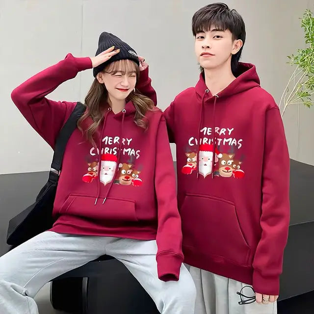 Christmas Hoodies Couple My Couple Goal Him M