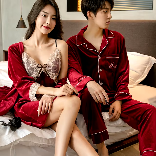 Couple Pajama Set Christmas