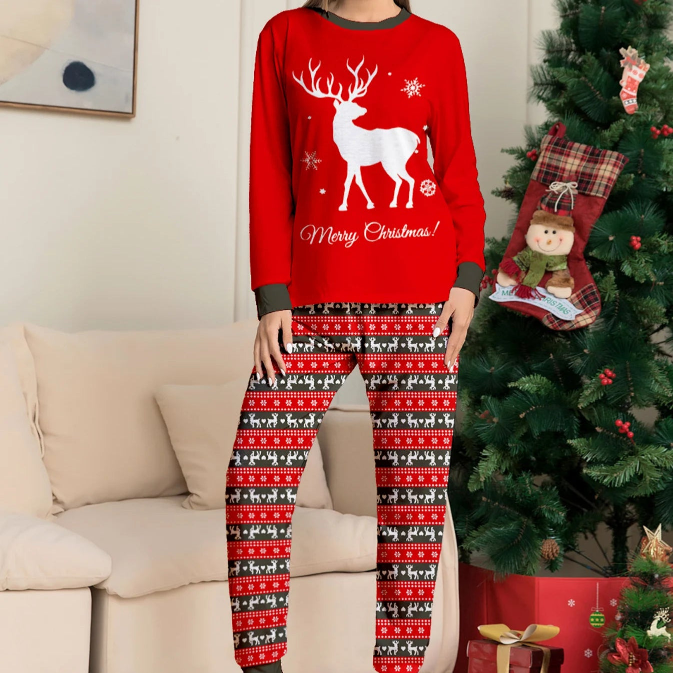 Christmas Matching Pajamas Sleepwear