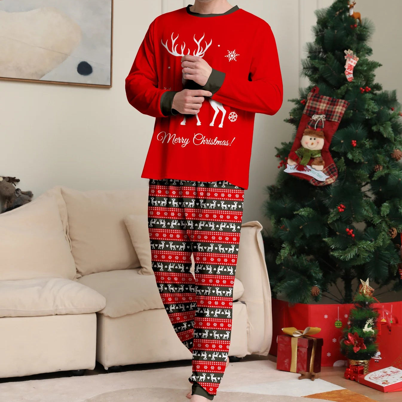 Christmas Matching Pajamas Sleepwear