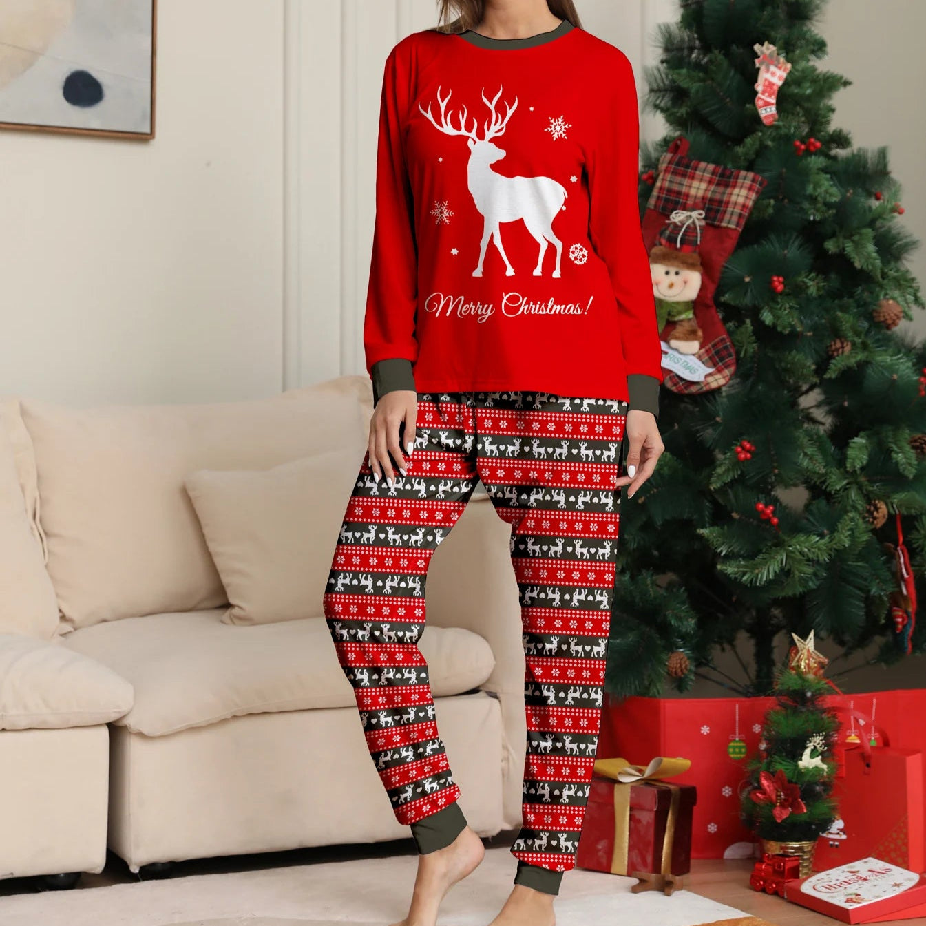 Christmas Matching Pajamas Sleepwear