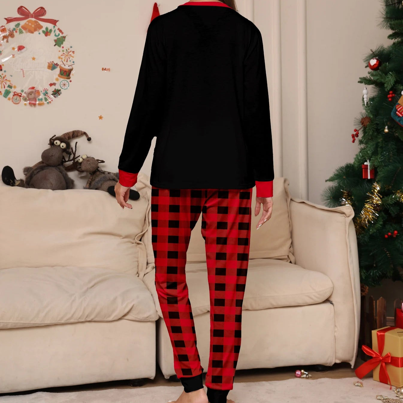 Christmas Pajama Couple