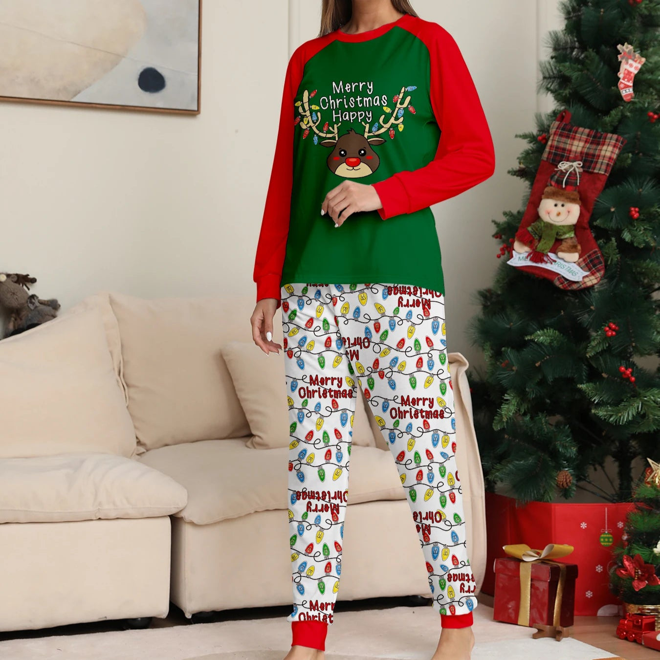 Christmas Pajamas Matching Couple