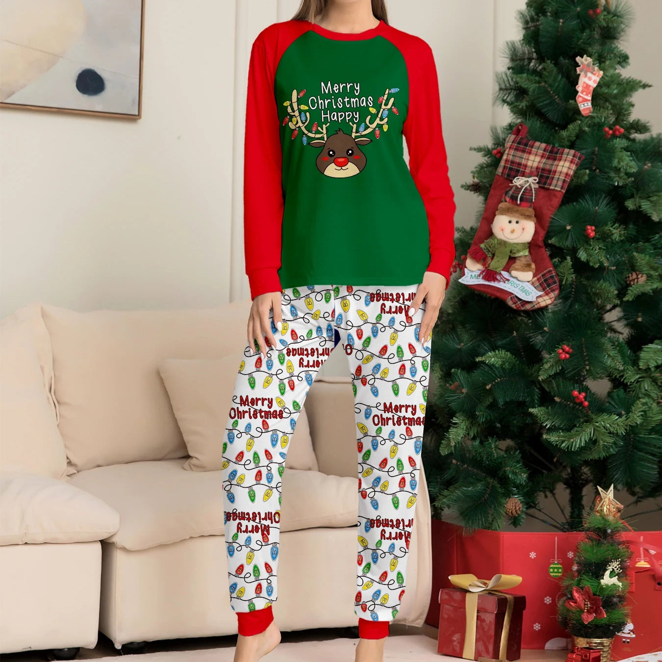 Christmas Pajamas Matching Couple