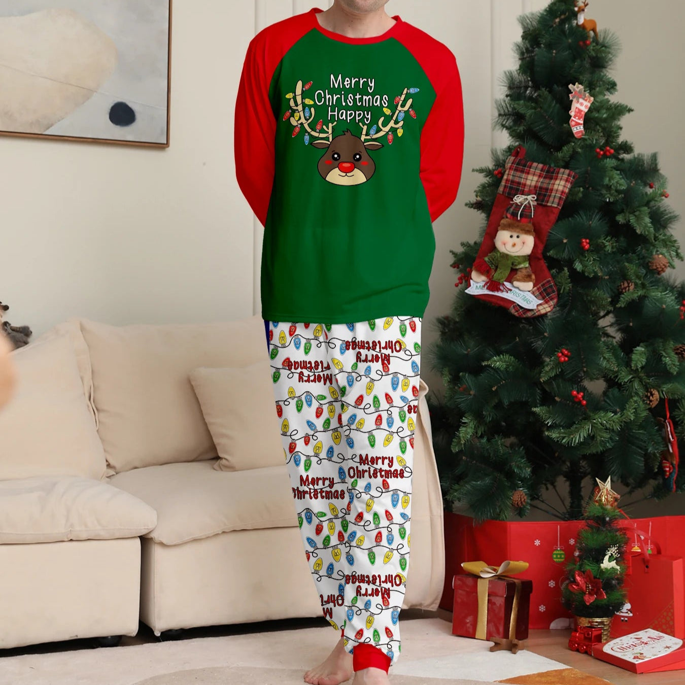 Christmas Pajamas Matching Couple