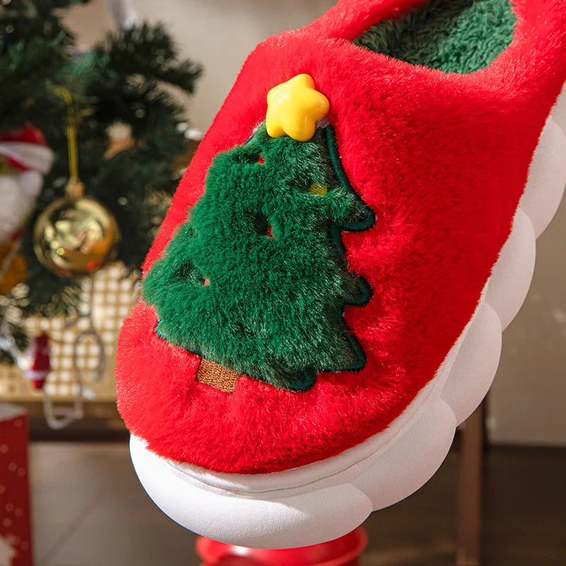 Christmas Plush Slippers