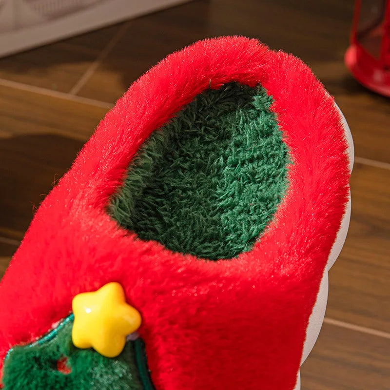 Christmas Plush Slippers