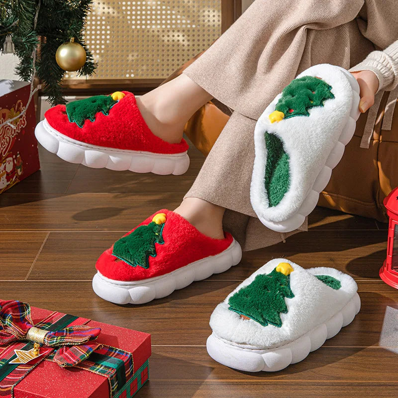 Christmas Plush Slippers