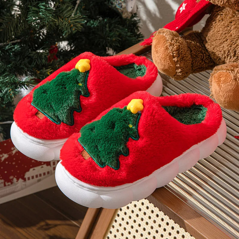 Christmas Plush Slippers