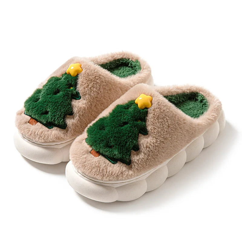 Christmas Plush Slippers