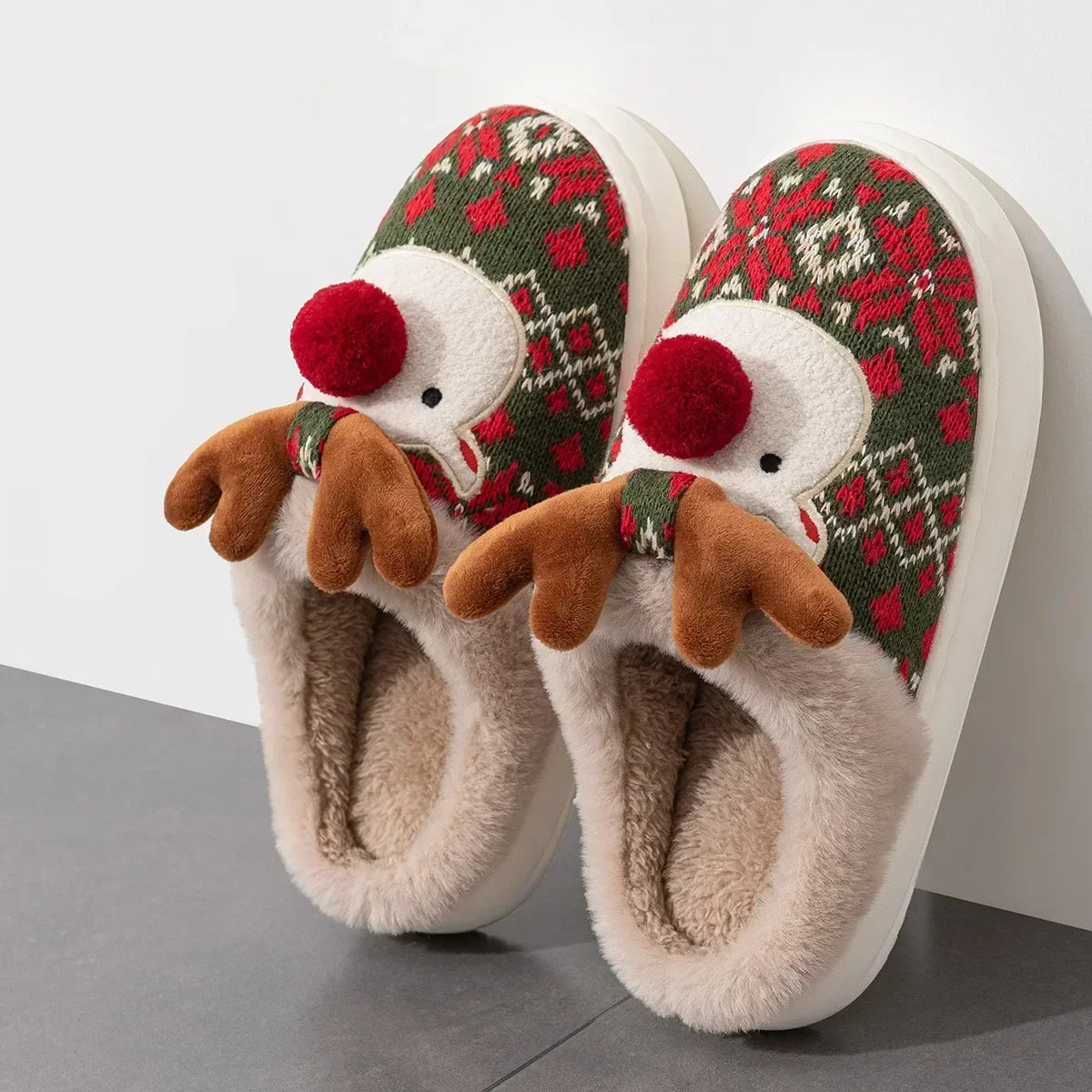 Christmas Slippers for Couples