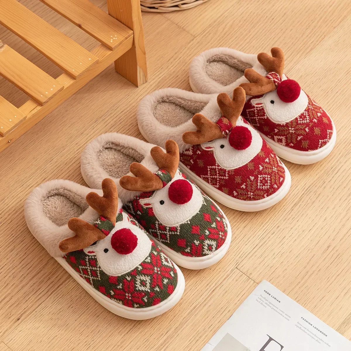 Christmas Slippers for Couples