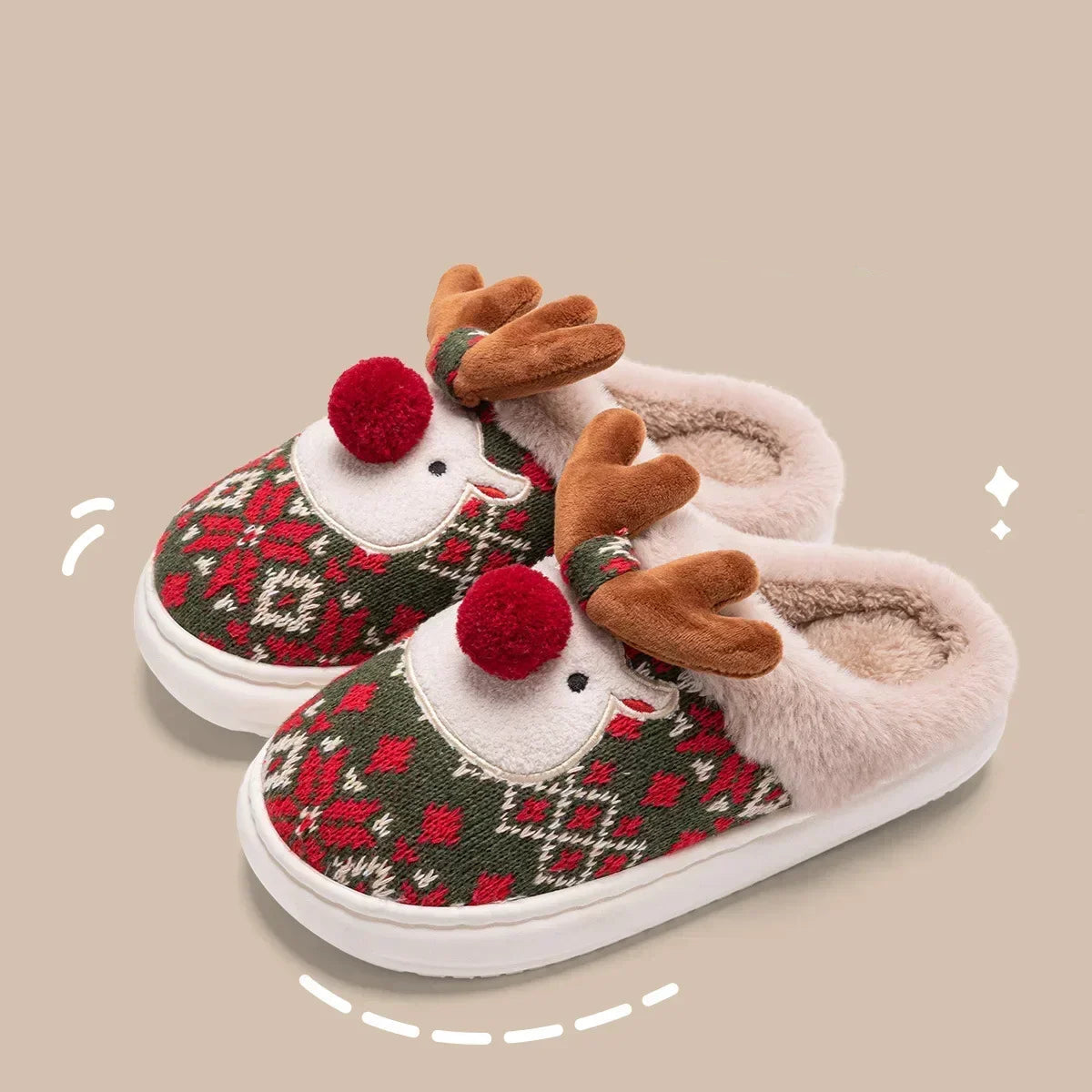 Christmas Slippers for Couples
